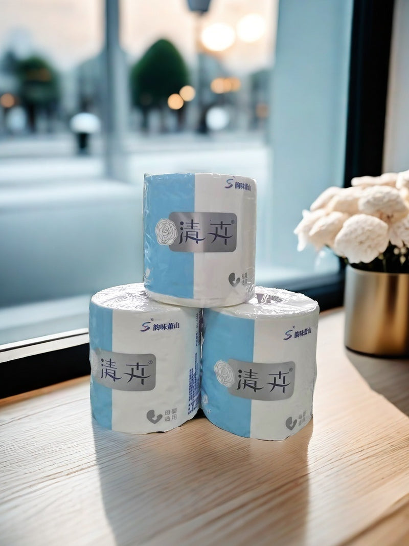 Qinghui  toilet Paper Roll (10 rolls per set)(QH-0366)