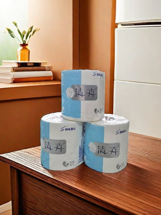 Qinghui  toilet Paper Roll (10 rolls per set)(QH-0366)