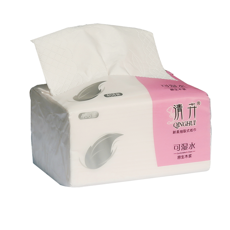 Qinghui 408 sheets of Soft Tissue Paper (red & white 10 packs per set)(CZ-0513)