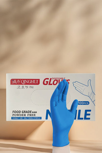 Qinghui Nitrile Durable Disposable Gloves (200pcs, box)